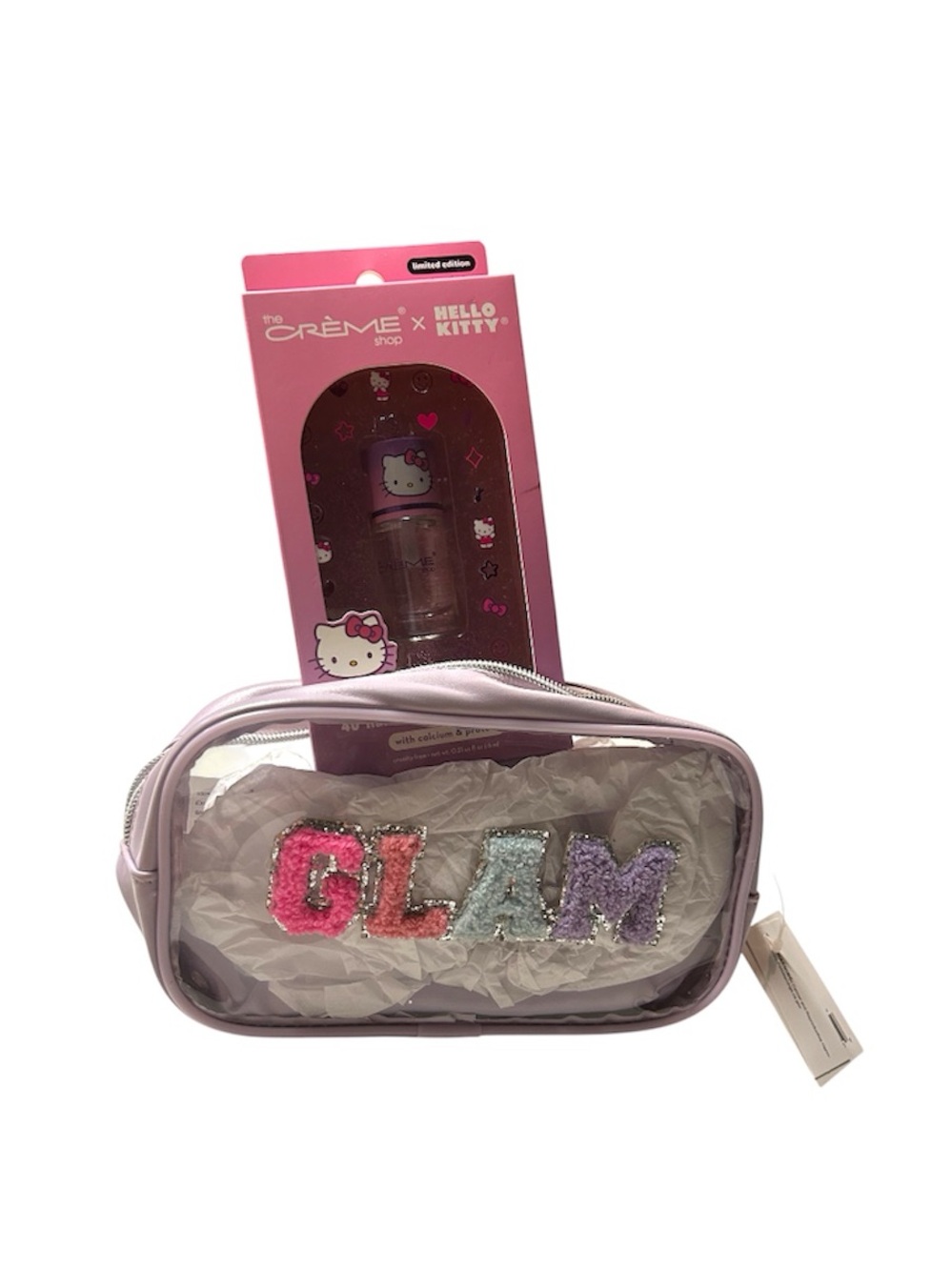 Hello Kitty x The Crème Shop Nail Set with Beauty Pouch